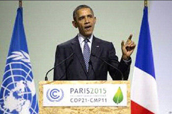 Obama - Paris climate change confercne
