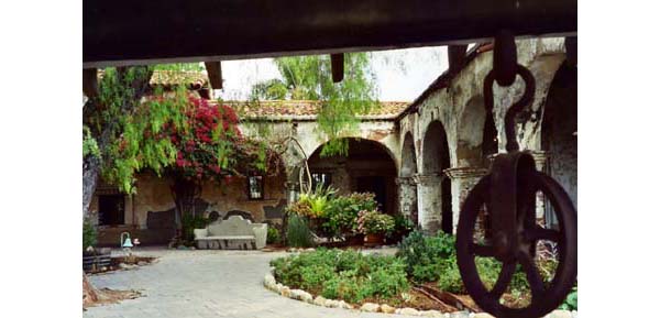 Courtyard of San Juan Capistrano