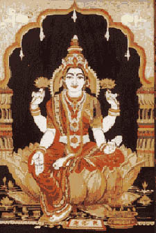 A Hindu god