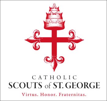 A proposed emblem for the catholic boy scouts of St. George