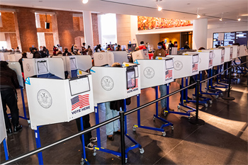 voting booths