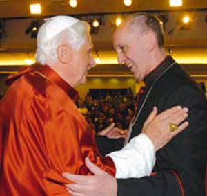 Popes Benedict XVI and Francis I