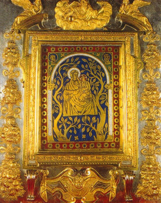 icon of Santa Maria in Portico