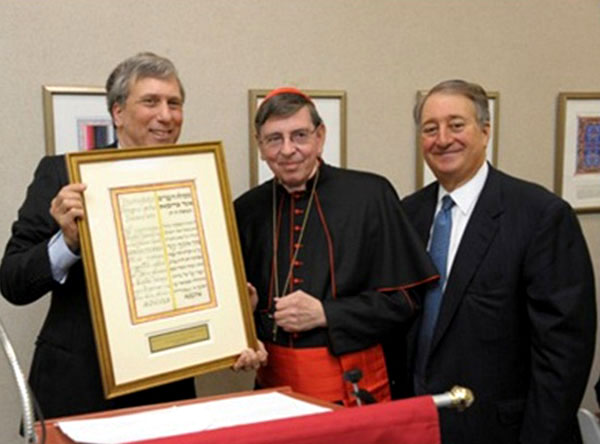 Cardinal Kurt Koch at the Jewish seminary in New York