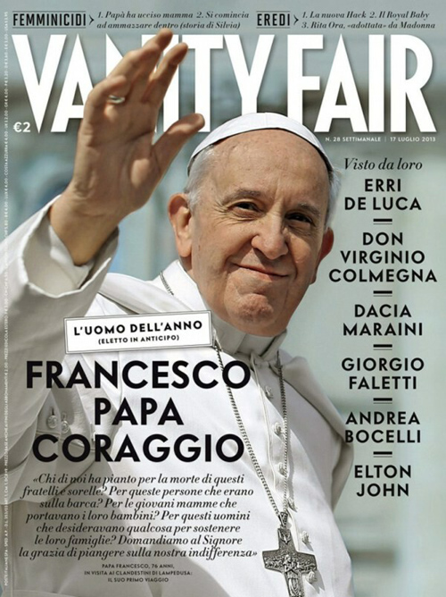 Pope Francisco Vanity Fair
