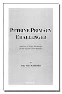 Petrine Primacy Challenged