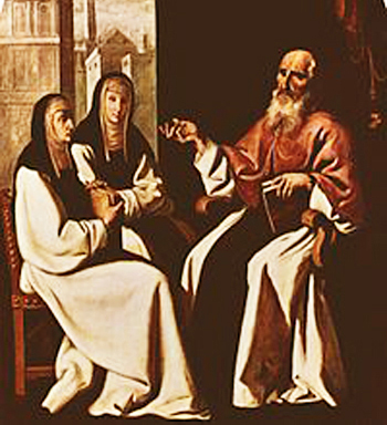 St Jerome, St. Paula, St Eustachia