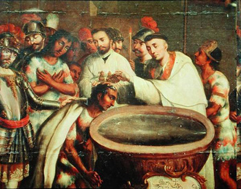 baptism indians