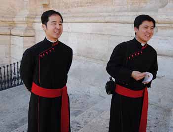 seminarians china rome