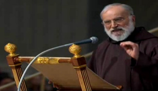 papal preacher, Fr. Raniero Cantalamessa