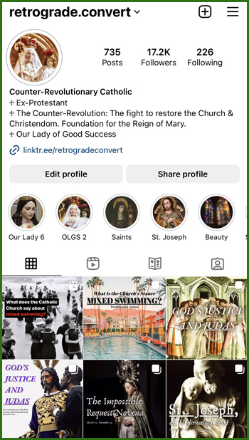 renegade catholic instagram