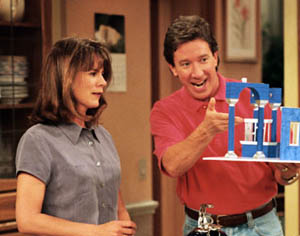 A scene from the television show 'Home Improvement'