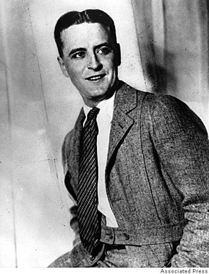 F. Scott Fitzgerald in a vintage necktie