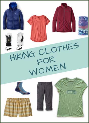 Clothing for hiking