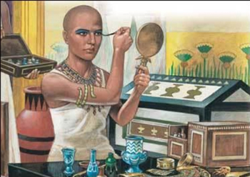 egyptian woman shaved head
