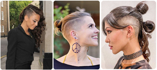 shaved head hairstyles