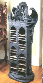 A demonic bookcase