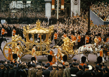 The Golden carriage of Queen Elizabeth II