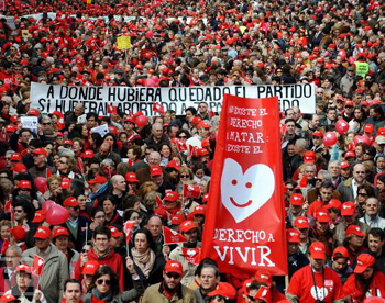 March for life, Madrid 2010