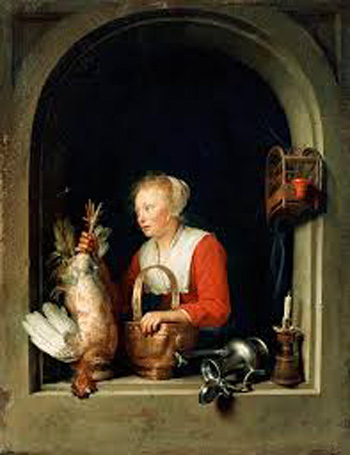 dutch housewife rooster