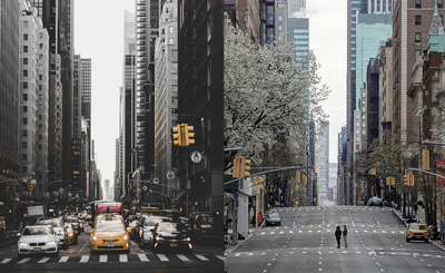 New York before and after the coronavirus