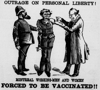 Forced vaccination