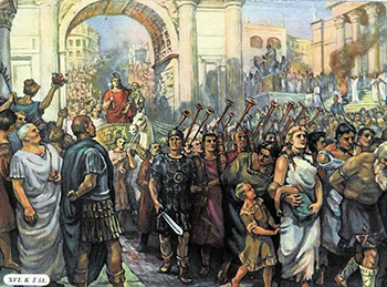 roman victory parade