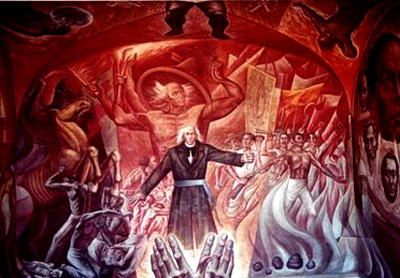 Hidalgo as the father of the Revolution in Mexico