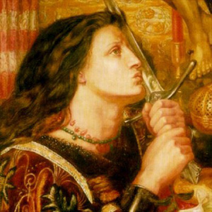  Joan of Arc by Rosetti