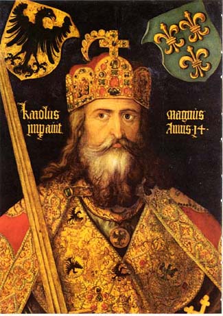 Charlemagne was Gods representative in the civil sphere