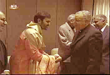 The Hindus warmly received by the Bishop