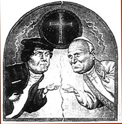 John Paul II approaches Luther
