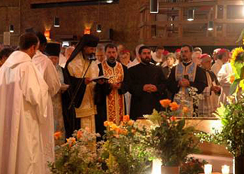 The ecumenical funeral of Roger Schutz