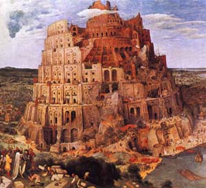 The Tower of Babel by Bruegel