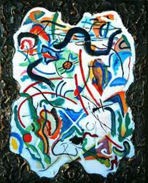 Kandinsky's abstract painting