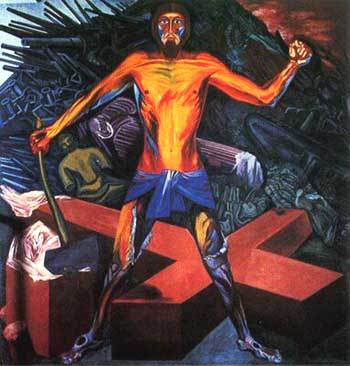 Jose Orozco communist depiction of Our Lord
