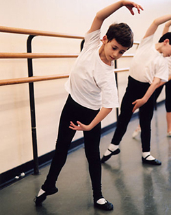 boys fill the ballet classes