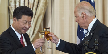 Biden and Xi JIngping