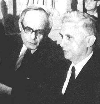 Joseph Ratzinger and Karl Rahner