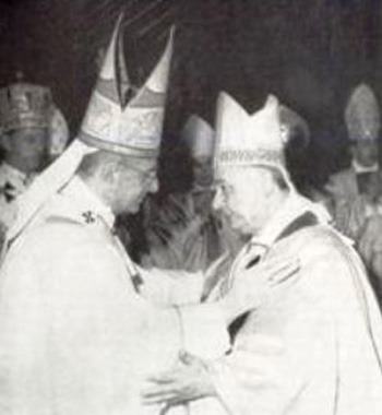 Paul VI with Arch. Bugnini