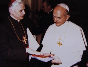 Fr. Ratzinger and Paul VI