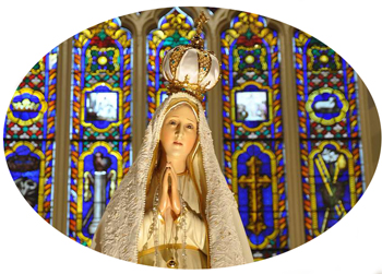 Pilgrim statue of Our Lady of Fatima