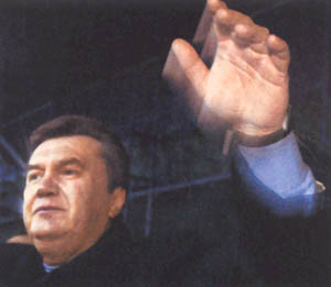 Putins favored Viktor Yanukovych