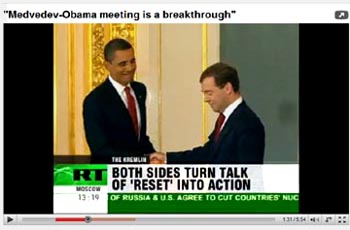 Medvedev meets with Obama