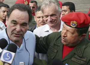 Oliver Stone and Hugo Chavez