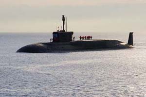 Yury Dolgoruky a new class of nuclear ballistic submarine