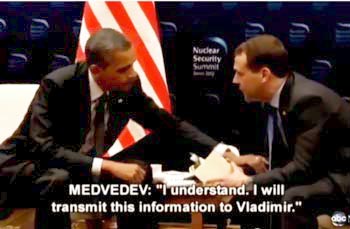 Medvedev assures Obama