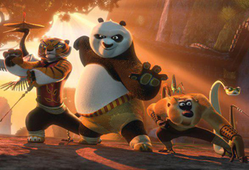 An image from kung fu panda