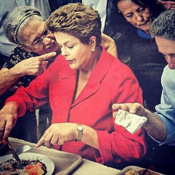 People rejects Dilma Rousseff