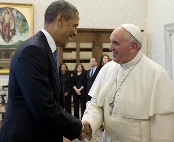 Francis Obama meeting